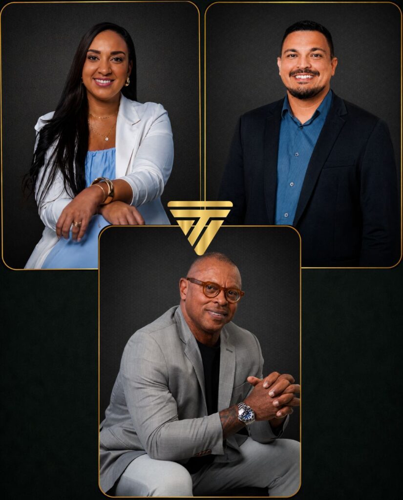 Carlos Gago, Marceli Santos e Gabriel Angelo, diretores da Trinity Consultoria Tributária